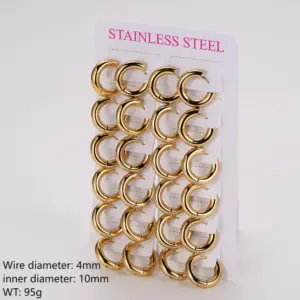 [Gold] Wire Diameter 4mm, Inner Diameter 10mm