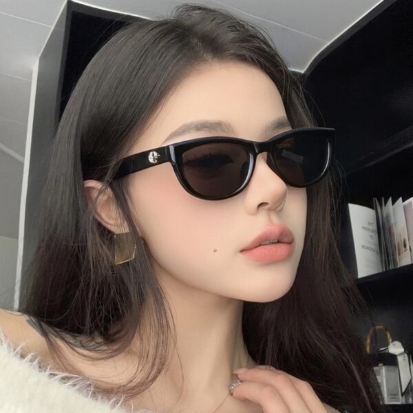 Wholesale 2025 New Sunglasses Sunglasses Sunglasses Women's High-End Anti-Uv Big Face Slimming Driving