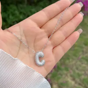 Silver / 45CM+5CM / C