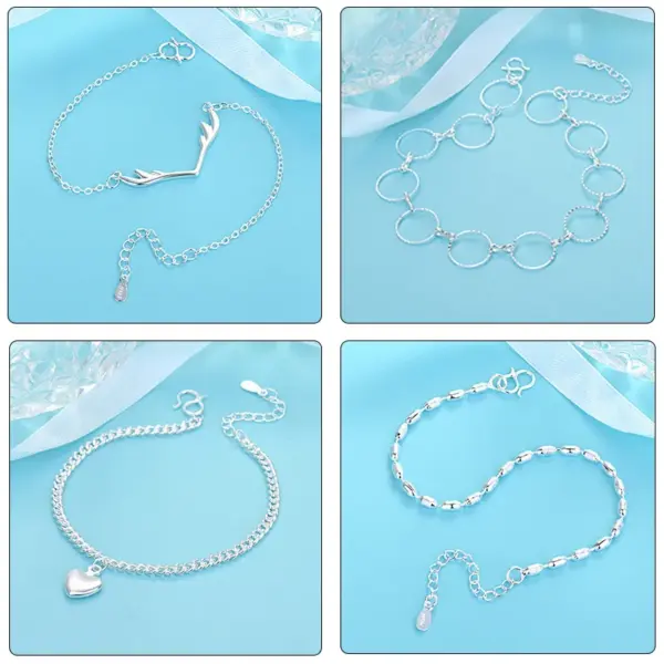 Wholesale Fashion Geometric Copper Plating Hollow Out Bracelets