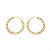 PVD Coated Real Gold Plated 18K Gold Geometric 304 Stainless Steel Simple Style Waterproof Non Tarnish Earrings