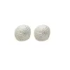 Wholesale 1 Pair Basic Modern Style Round Conch Plating 304 Stainless Steel Ear Studs