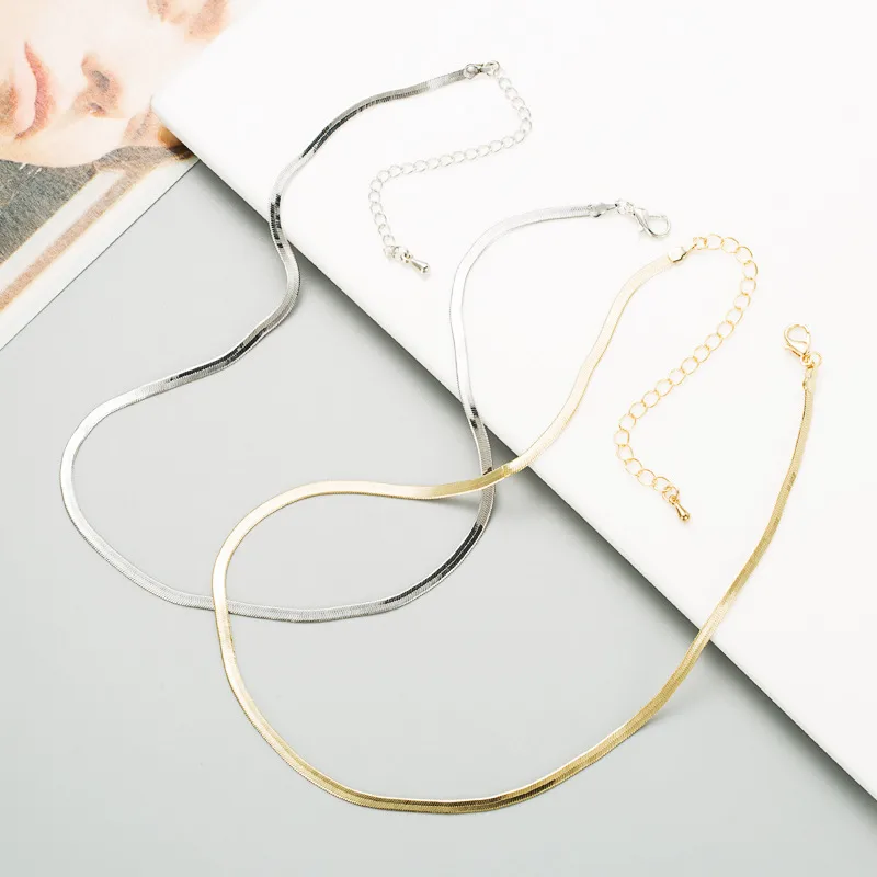 Wholesale Ion Plating (IP) Geometric Titanium Steel Fashion Waterproof Non Tarnish 304 Stainless Steel Necklace