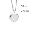 Wholesale Jewelry Casual Simple Style Life Tree 304 Stainless Steel Polishing Pendant Necklace Locket Necklace Box Chain