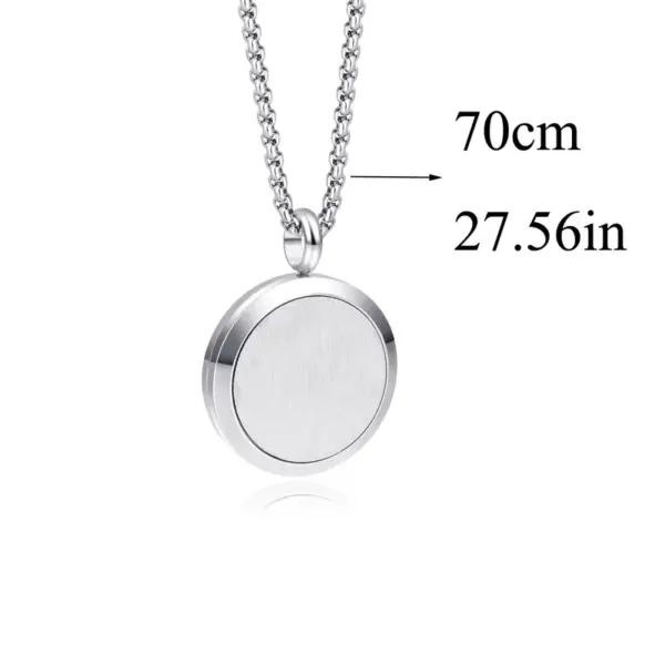 Wholesale Jewelry Casual Simple Style Life Tree 304 Stainless Steel Polishing Pendant Necklace Locket Necklace Box Chain