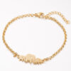 Wholesale Cute Elephant Bracelet ins Warm and Happy Elephant Cute Baby Elephant Girl Temperament Animal Jewelry Gift