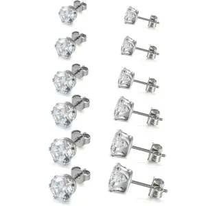 Six-claw zircon [4mm] / White