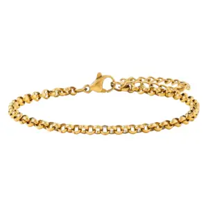 (3mm Wide) round Pearl Bracelet / Length: 17 plus 5cm