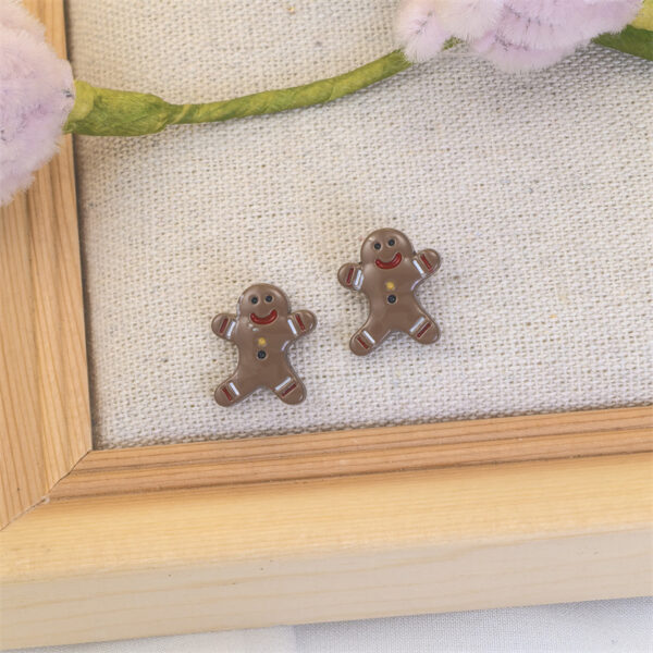 Wholesale Earrings Trend Santa Claus Elk Tree Earrings Set Girls Party Christmas Gift