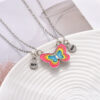 Wholesale Butterfly magnet splicing good friend pendant
