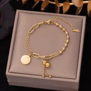 T195 Stitching Tassel Gourd Gold