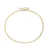 Wholesale PVD Coated Real Gold Plated U Shape 304 Stainless Steel Fashion Waterproof Non Tarnish 304 Stainless Steel Necklace