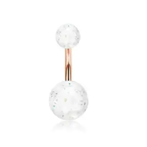 Rose Gold Rod Glittering Powder Single