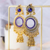 Wholesale Earrings Jewelry Wholesale Retro Big Round Bell Ear Hook Earrings Distinctive Nostalgic Indian Earrings Cross Xiaoqing Ladies