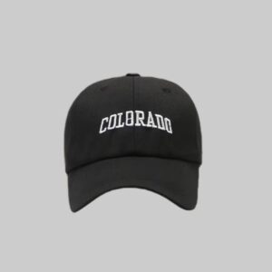 Co baseball cap--black