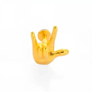 Gold / One Size / 1#