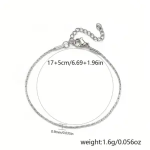 1mm Hammered Round / Steel Color