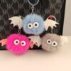 Wholesale Cute Cartoon Little Devil Plush Ball Pendant Funny Style Student Bag Keychain Accessories Fur Ball Manufacturer