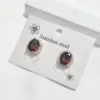 Wholesale Copper Crystal Inlaid Diamond High-end Earrings For Shopping And Banquets
