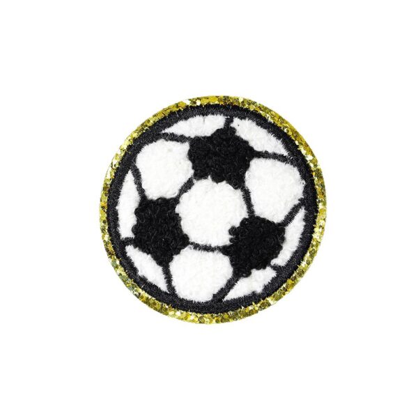 Wholesale Ball-themed embroidered patches and various sports badge patches