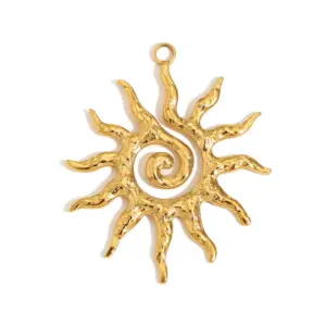 Sun Pendant-Gold