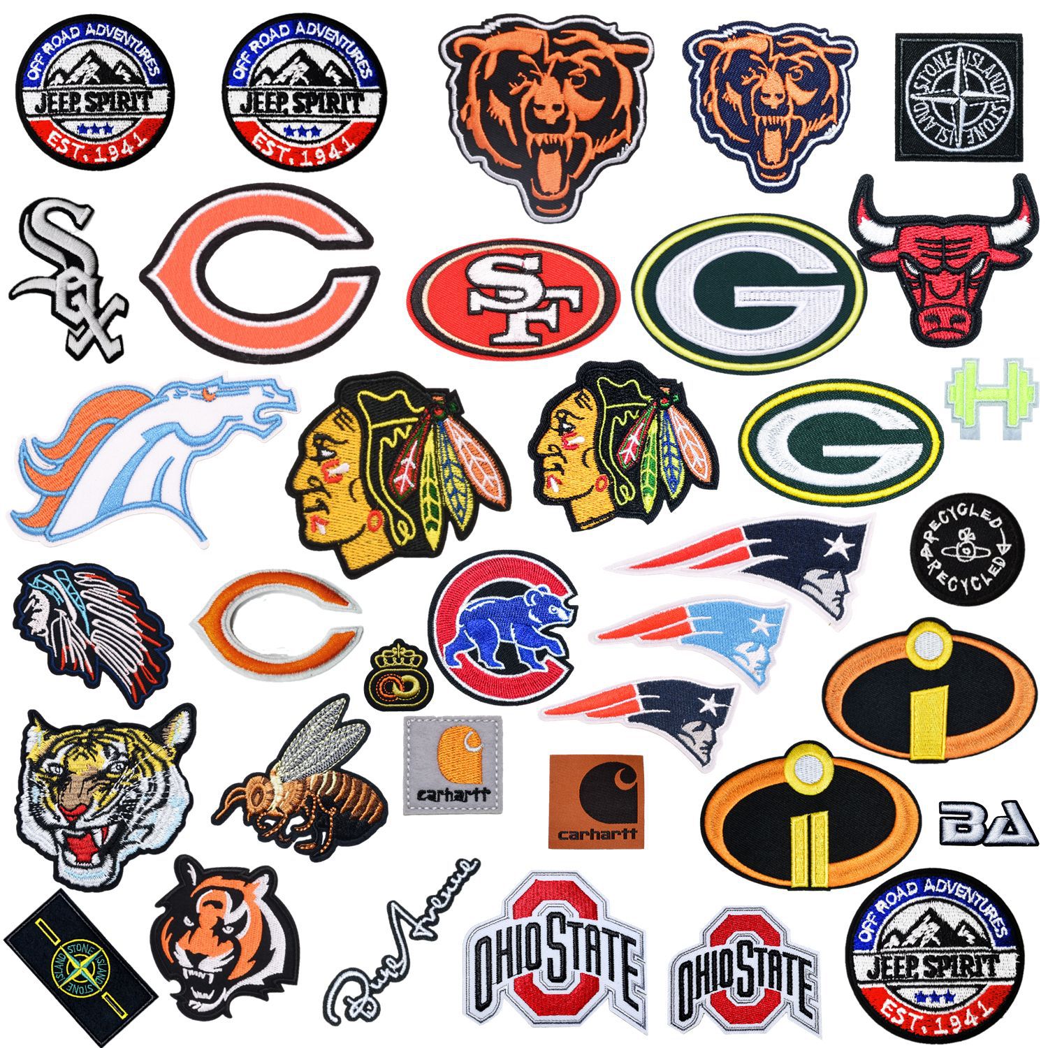 Wholesale Baseball Suit Hat Trendy Brand pular Clothes DIY Patches OLY Exclusive