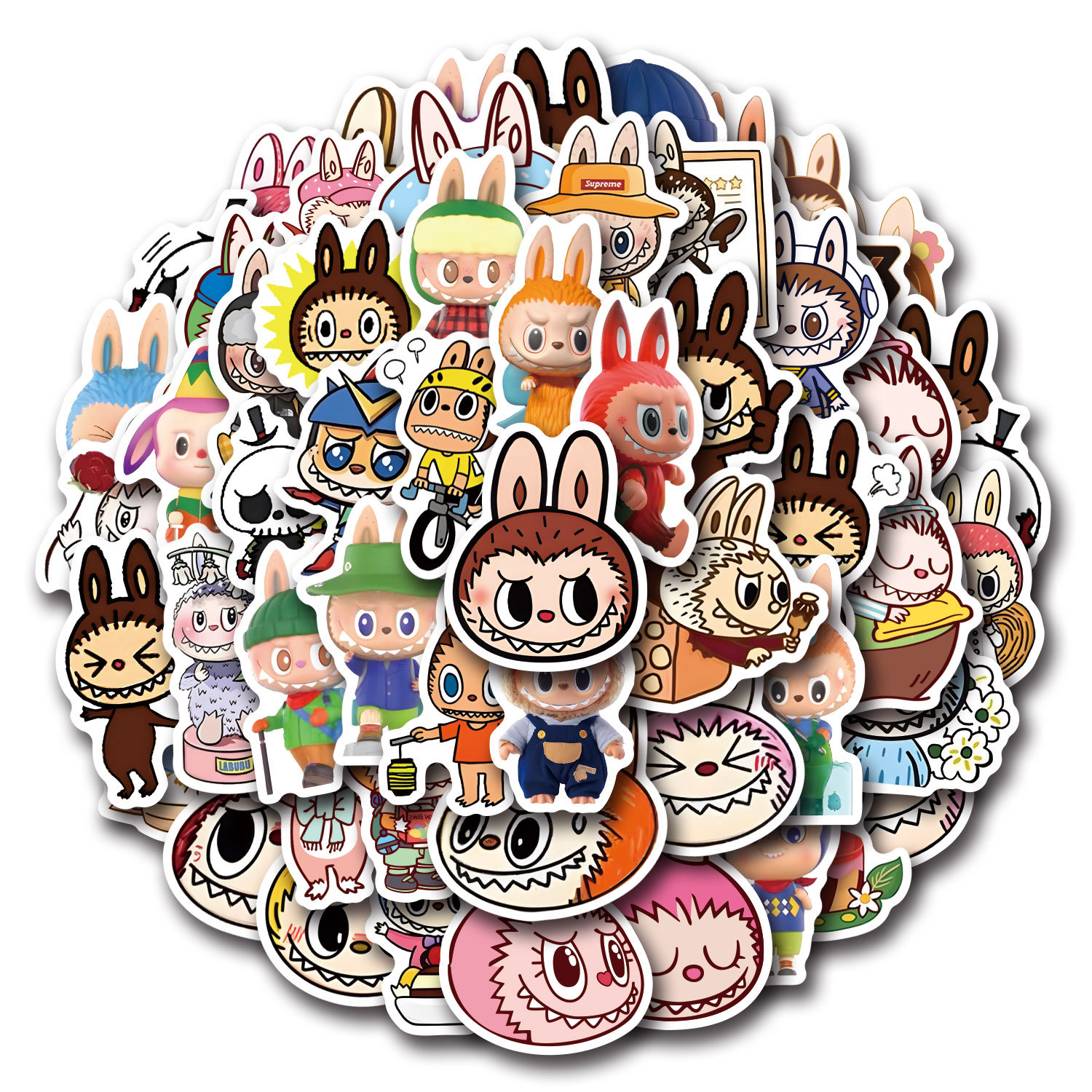 Wholesale 55 sheets of forest elf image cartoon graiti stickers car lage c stickers