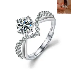 Crown Love 1 Karat / Adjustable Opening