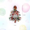 Wholesale Christmas Glove Acrylic Earring Pendant