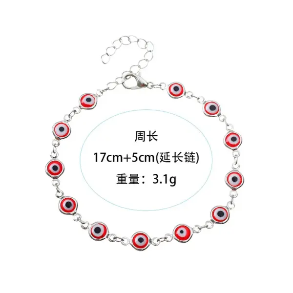 Wholesale Fashion Devil's Eye Copper Bracelets In Bulk