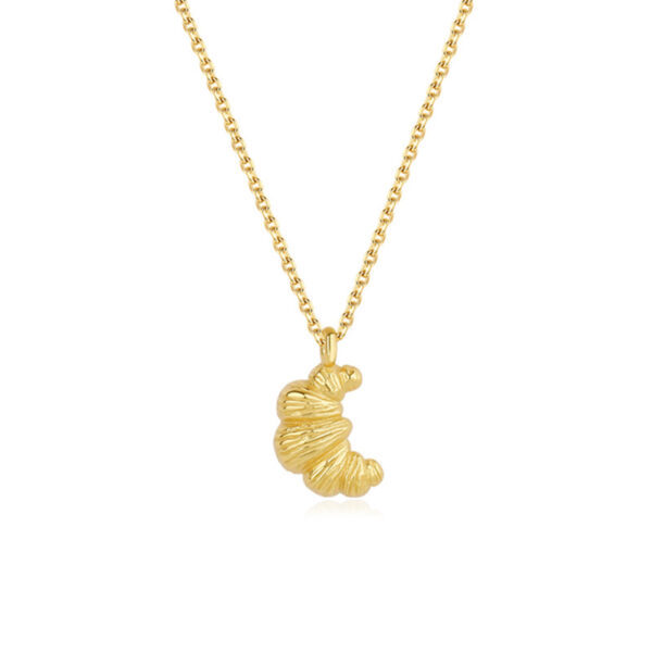 oly-3580d4abfd37a3cc0185bf19b1d69401 Wholesale S925 Sterling Sier Retro Croissant Necklace