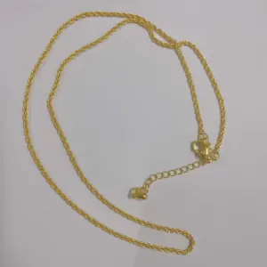 1.5MM-45 5cm Ordinary Lobster Buckle Hemp Flowers Chain