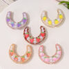 Wholesale Fruit Moon with Perforated Acrylic Beads