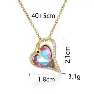 Swan Heart Purple Light