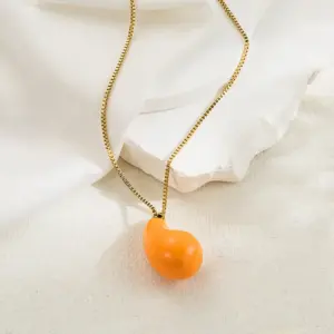 Orange Enamel