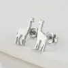 PVD Coated 18K Gold Real Gold Plated Animal 304 Stainless Steel Cute Waterproof Non Tarnish Ear Studs