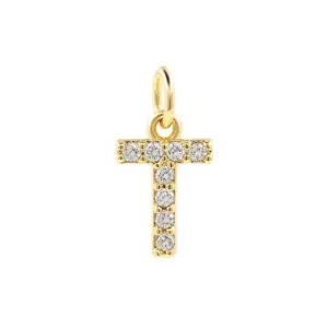 Single Letter Pendant T