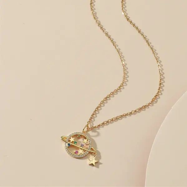 Wholesale PVD Coated Real Gold Plated Geometric Titanium Steel Fashion Waterproof Non Tarnish