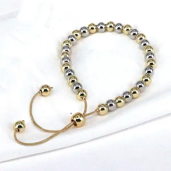 Wholesale Retro Round Copper Gold Plated Bracelets In Bulk