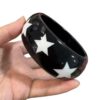 oly-35fc4508cc25701653094642d5d97c1a Wholesale Geometric circular star resin bracelet, versatile and unique Y2K women's jewelry.