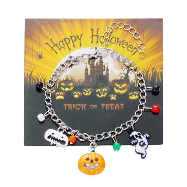 Wholesale Cartoon Funny Pumpkin Ghost Bracelet
