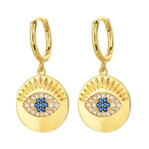 Devil's Eye Blue Zirconium ES0028-GD
