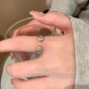 J963 Silver / Adjustable Opening