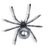 Wholesale Retro Pin Spider Imitation Pearl Alloy Unisex Brooches