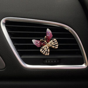 rose red butterfly