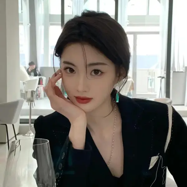 Wholesale 1 Pair Retro Square Inlay Copper Zircon Drop Earrings