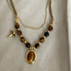 oly-365f5ec3029caa3c15c499651c0dd564 Wholesale Tiger's Eye Pendant Double Necklace