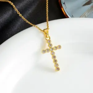 Gold / Small Size White Diamond