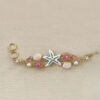 Wholesale Colorful starfish shell pearl necklace