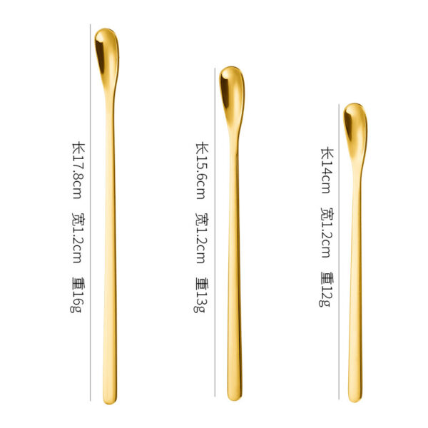 Wholesale Small Bar Spoon Stainless Steel Mug Spoon